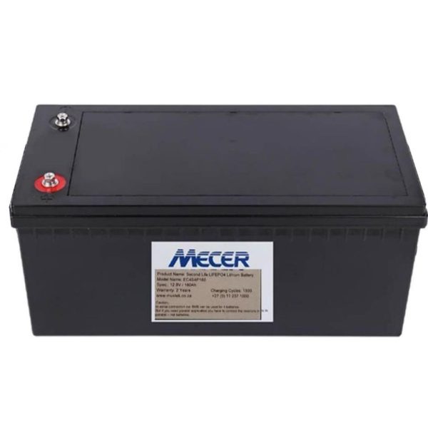Mecer LiFePO4 12.8V 200Ah Lithium Battery -SOL-B-L-M200